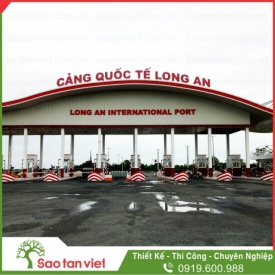 Cảng Quốc tế Long An - Công Ty TNHH Quảng Cáo Sao Tân Việt